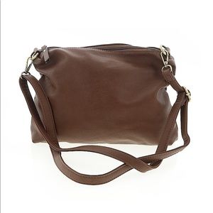 NWOT Joy Susan - Brown Faux Leather Crossbody